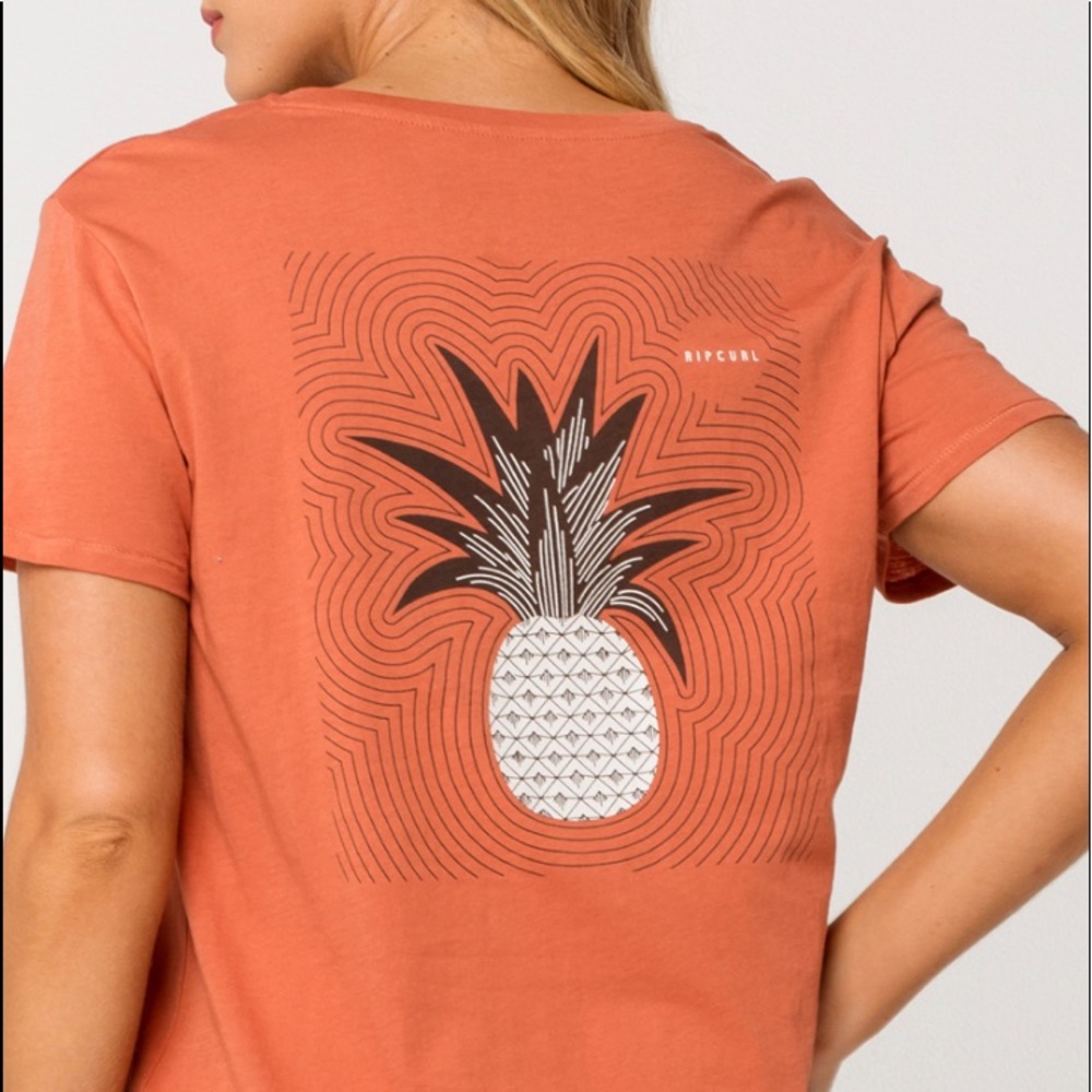 rip curl pineapple t-shirt